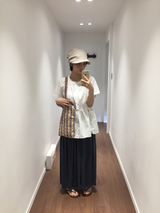 Blanc Pocket Blouse (3color)