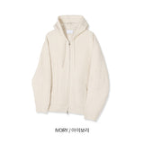 No.1076 Mニットフードジップアップ (7color)