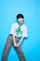 オクトパスフットボールTシャツ×バンダナ（グリーン）