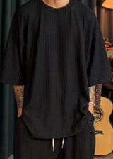 ヒューストン ニット ショートスリーブ Tシャツ 4カラー