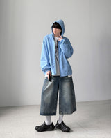 Lopian Cat Bermuda Denim