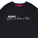 レースレイヤード ショートスリーブ Tシャツドレス（レディース）_SYF1OP52BK