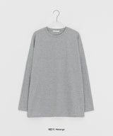 [unisex] ナピュスリットオーバープレーンロングスリーブT