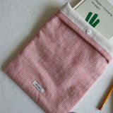 Book stripe button pocket(2type)
