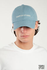 TEMPUS LOGO CAP [DENIM (LIGHT BLUE)]