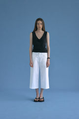 T/T Tailored bermuda pants (white)