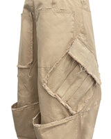 VTG BACK BOOTS CARGO SHORTS_BEIGE