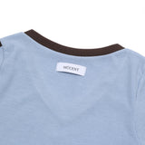 バインディングトラックラインハーフスリーブTシャツ (4COLOR)