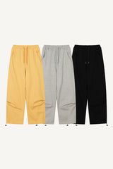 Round curve sweatpants