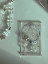 Milky Way Silver Star Resin Macafe Card Wallet