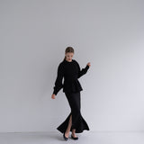 High waist mermaid skirt third