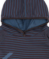 KIFF Stripe Hooded Long Sleeve (Blue) K25QB663