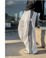 Face Track Line Snap Pants