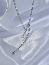 crystal mood necklace