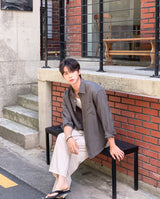 Koi Summer Pocket Linen Shirt