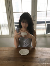エンジェルノースリーブブラウス