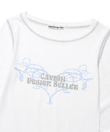 W STEM LS Tシャツ ホワイト(CV2FSFT553A)
