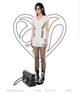 IN STOCK ˶ᵔ ᵕ ᵔ˶ リチュリアスポーツ 2-Piece Set – White