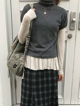 ロージーショートスリーブタートルネックTシャツ