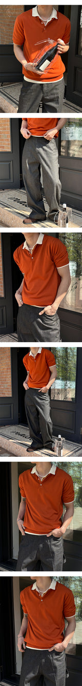 [S/S] Washable touch kara half knit(14color)
