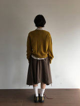 ナディーンカットアウトミディスカート (3color)