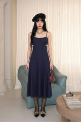 MOONLIT CUT-OUT DRESS