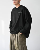 ツキオーバーサイズロングスリーブTシャツ