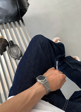Eden 512 Ice Linen Wide Denim