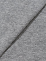SLIM LONG BUTTON HOODIE TOP(GREY)