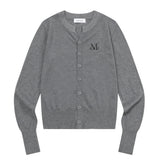 MARAIS 7ボタンクロップヘンリーネックカーディガン（2色）