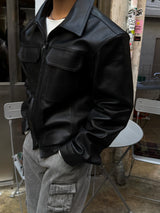 Poder leather jacket