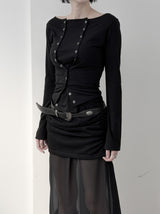 Variable Button Multiway Module Tee