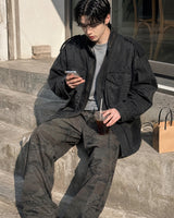 (UNISEX) M-65 Washed Field Jacket