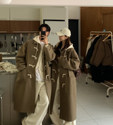  Liu Wool Overfit Duffel Coat