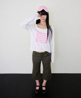SNAP POINT CAPRI PANTS - KHAKI