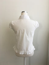 Flower avant blouse