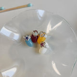 【MADE】 Heart quilting earcuff