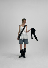 [MADE] Perotti Frill Layered Sleeveless