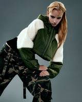  Padded Wool Jacket_Khaki