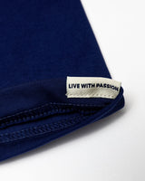 MOONANDBEAM LOGO TEE (BLUE)