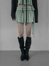 Whiz Shirring Skirt