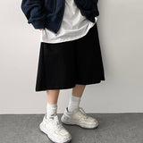 Montic  バックポケット サイドピンタック バンディング ショーツ