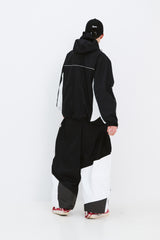UNUSUAL HOODED JACKET BLACK