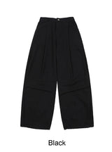 Lupen pintuck wide cotton pants