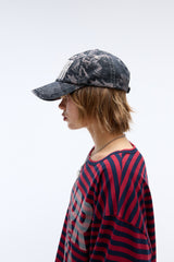 EEERRR Real tree camo pattern ball cap (Black)