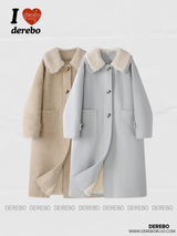 Urban Cara Milead Wool Toggle Long Coat