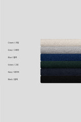 LMN Sensitive Bookle Round Short-Sleeved Cardigan (6 colors)
