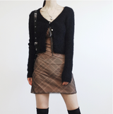 Chenia to Burton Knit Cardigan
