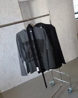 レイヤードプリントオーバーサイズフィットTシャツ