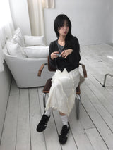 leaf Long Tank Top Dress